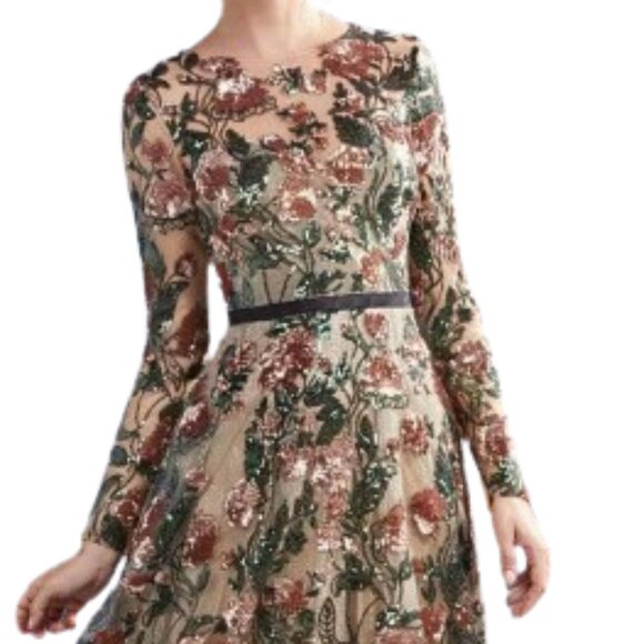 Andrea and Leo A0926 Mother of the Bride Dress Copper size6 - Picture 3 of 8